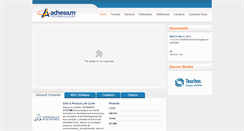 Desktop Screenshot of adhesium.com